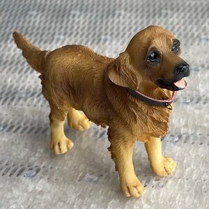 Heidi Ott Dollhouse Miniature Golden Retriever Puppy Dog Figurine